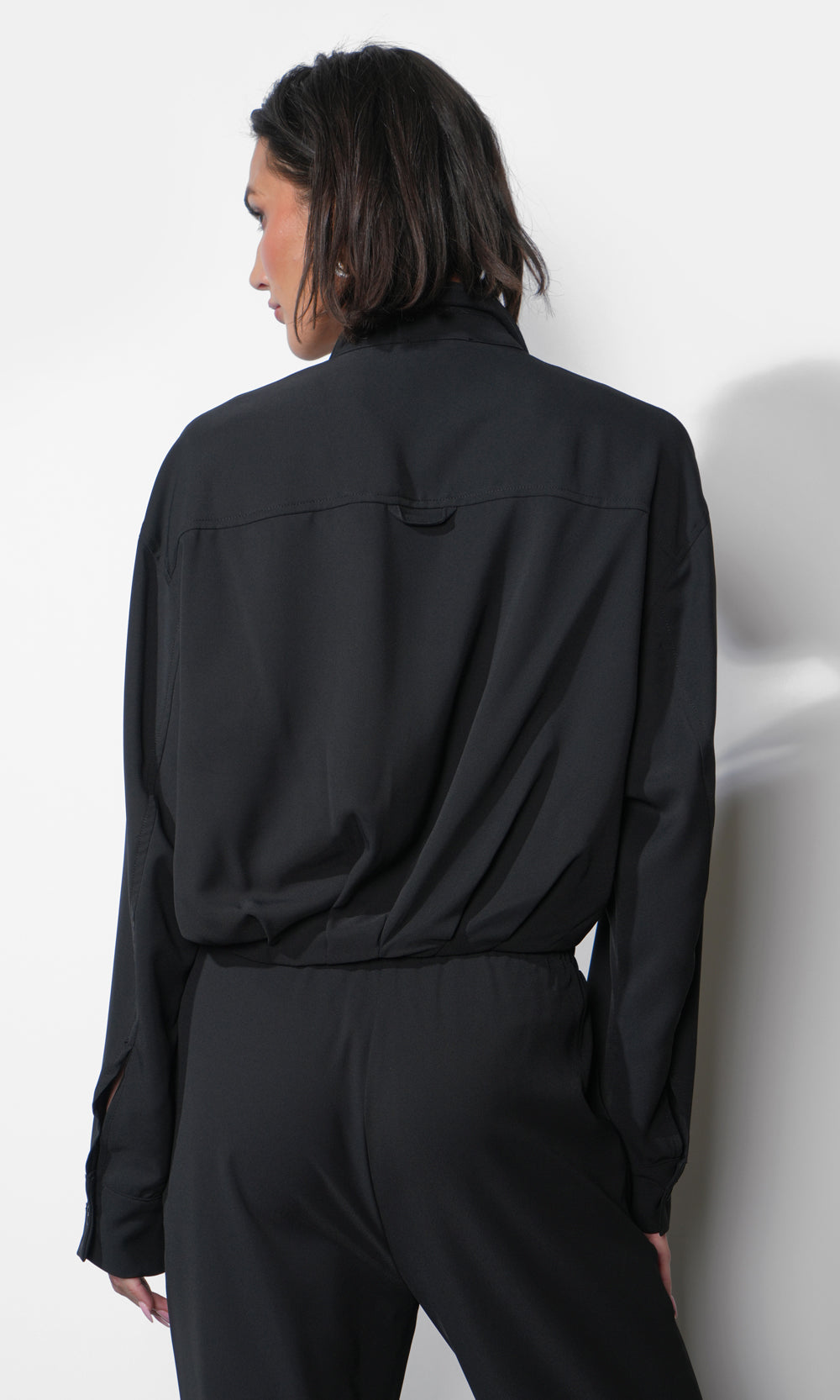 Ina Button Up Cropped Shirt