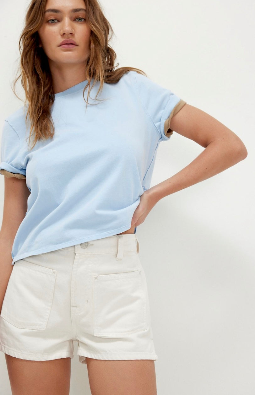 Free People We The Free Bettie Sailor Shorts