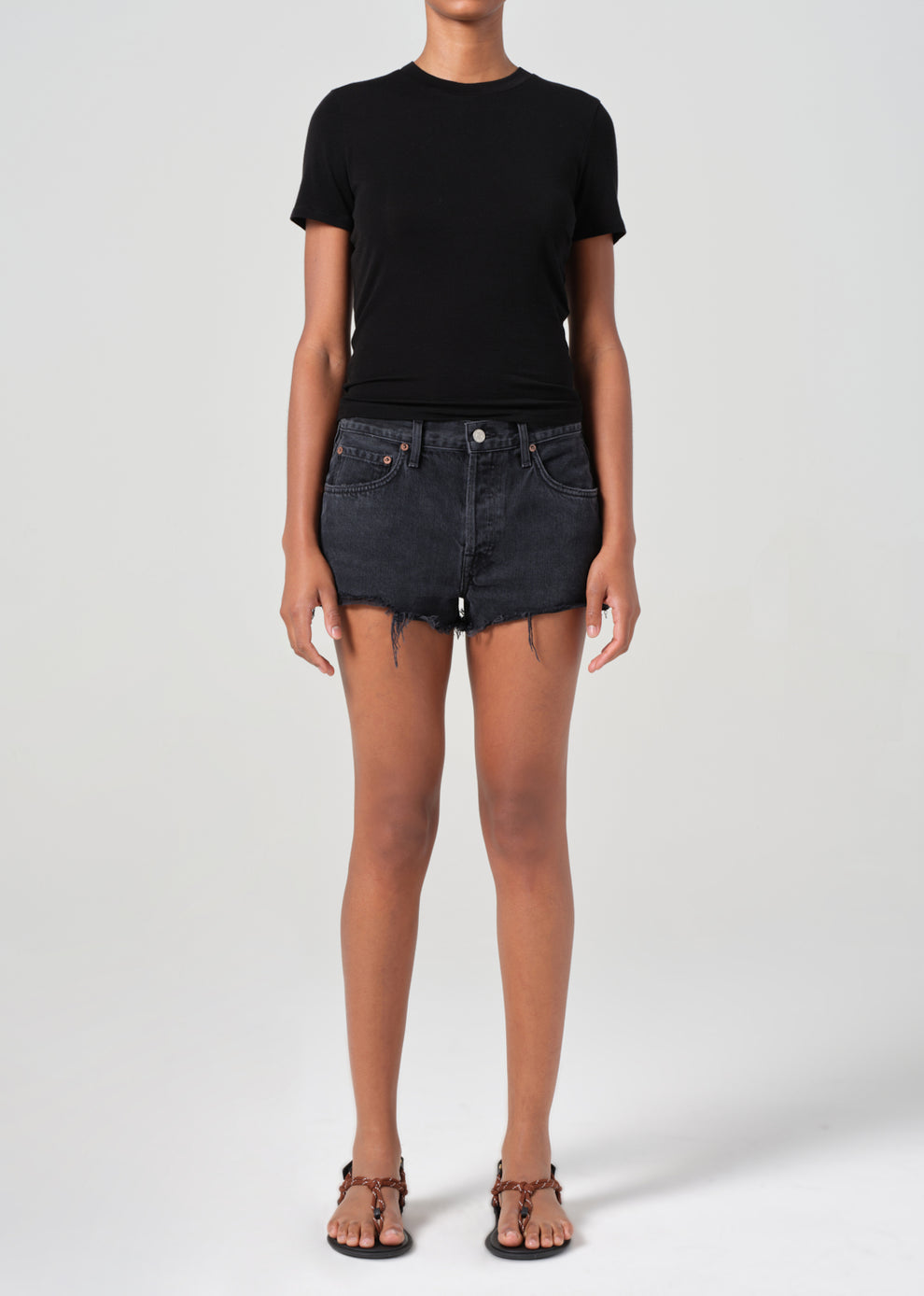 Agolde Parker Denim Short