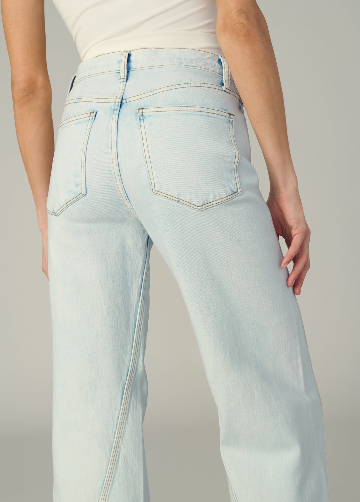 Twisted Mia Ankle Raw Hem