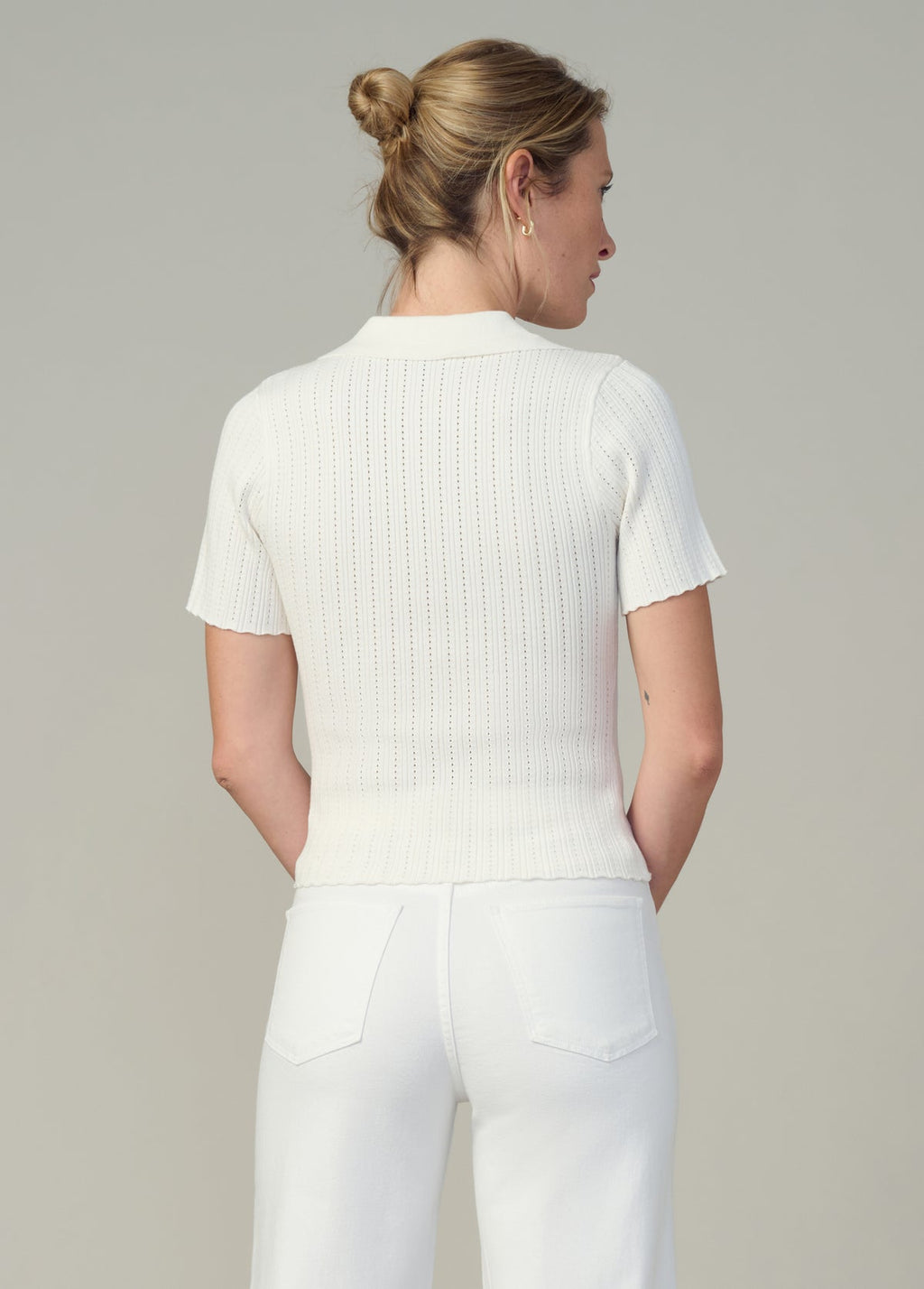 Joes Jess Pointelle Polo Shirt