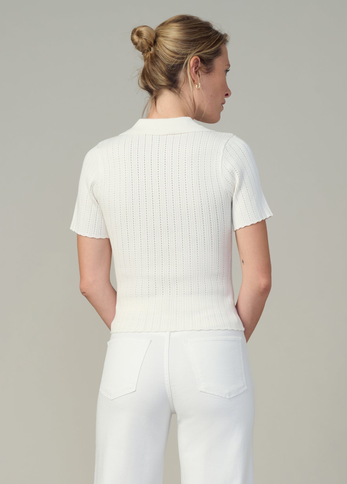 Joes Jess Pointelle Polo Shirt