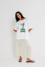 Holey Moley - Oversized Boyfriend Tee