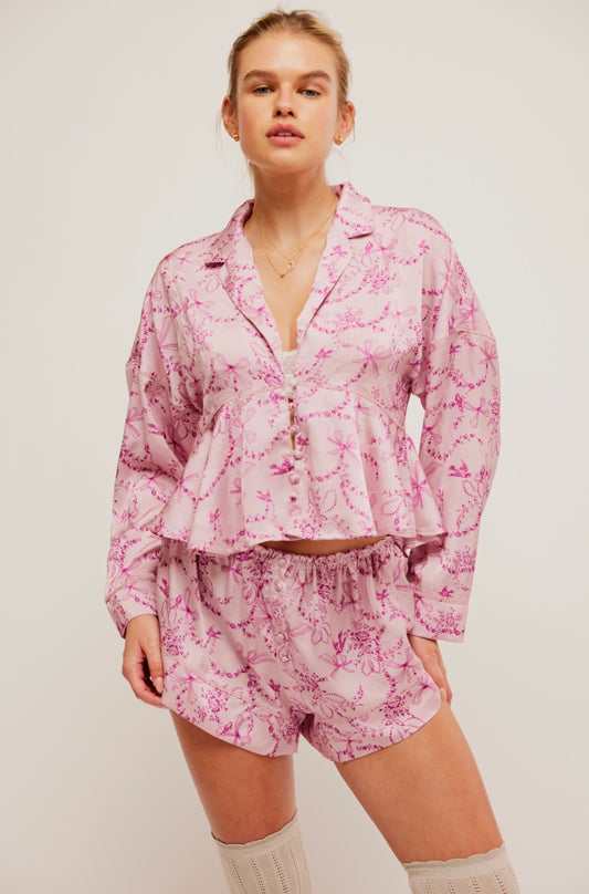 Free People Beauty Sleep PJ Set