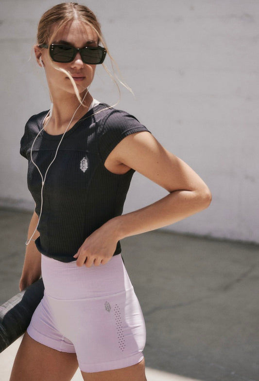 Free People Tempo Ribbed Baby Tee