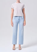 Agolde Harper Crop Jean in Flaunt