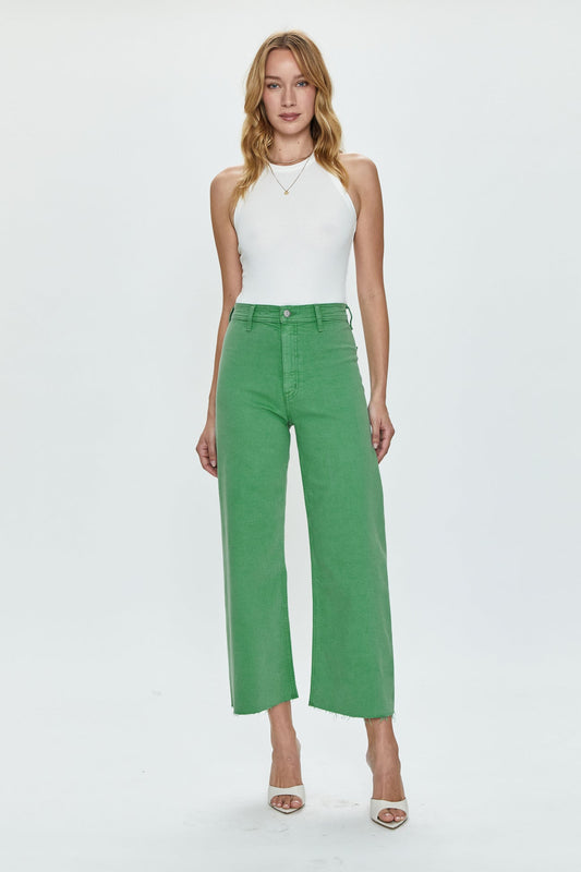 Pistola Penny High Rise Wide Leg Crop