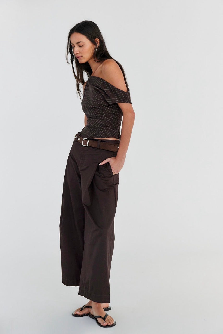 Silverlake Brown Chino Pant