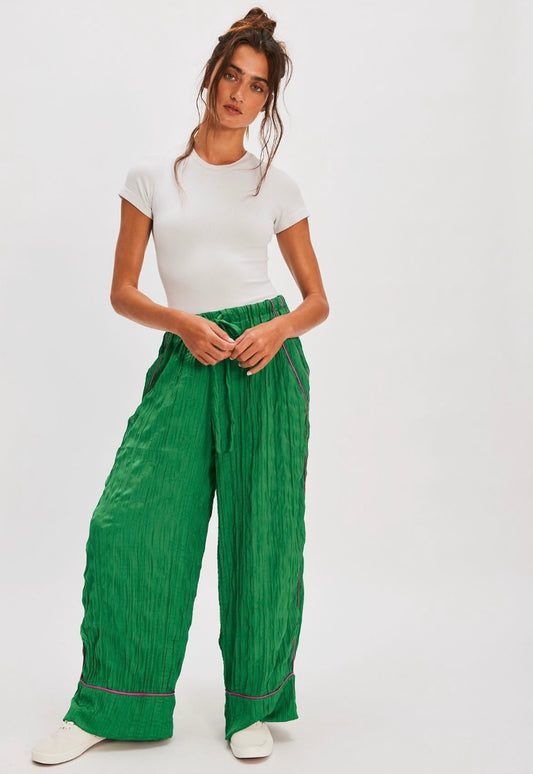 Free People All Out Satin Pants