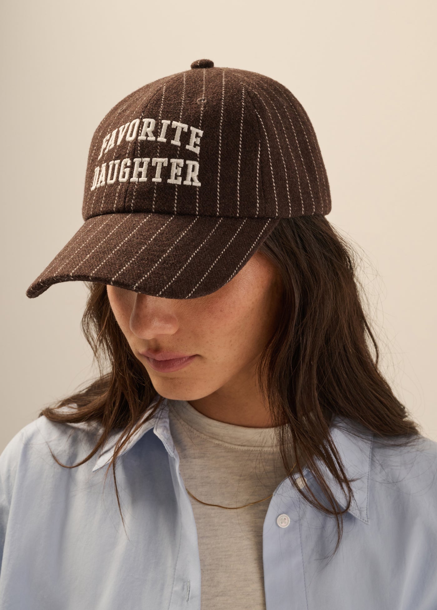 The Wool Stripe Baseball Hat
