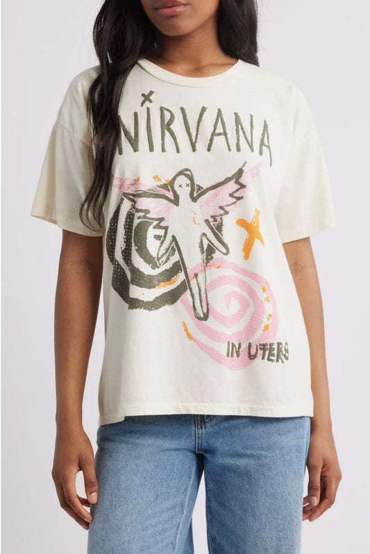 Daydreamer Nirvana In Utero Merch Tee
