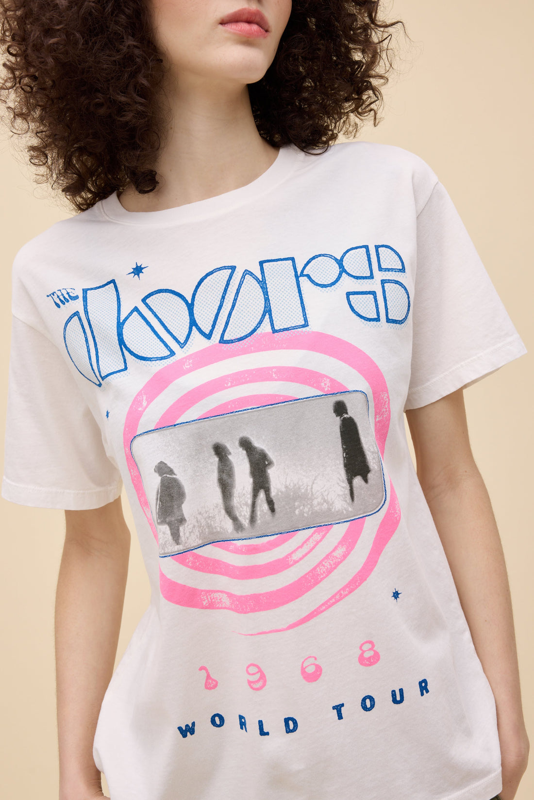 Daydreamer The Doors 1968 World Tour Boyfriend Tee