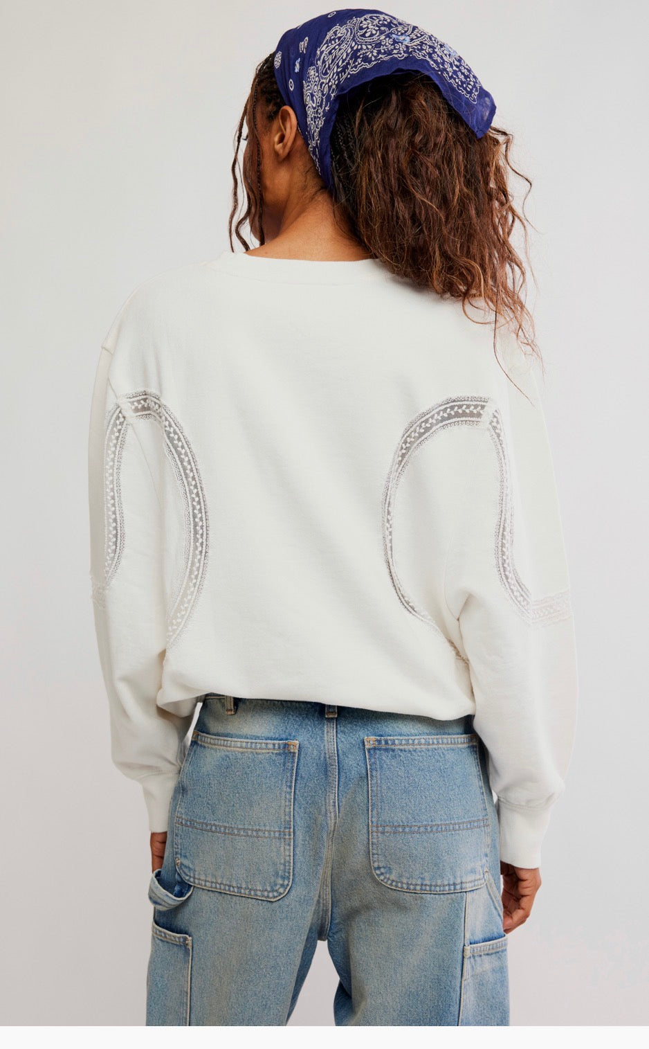 Love Lace Sweatshirt