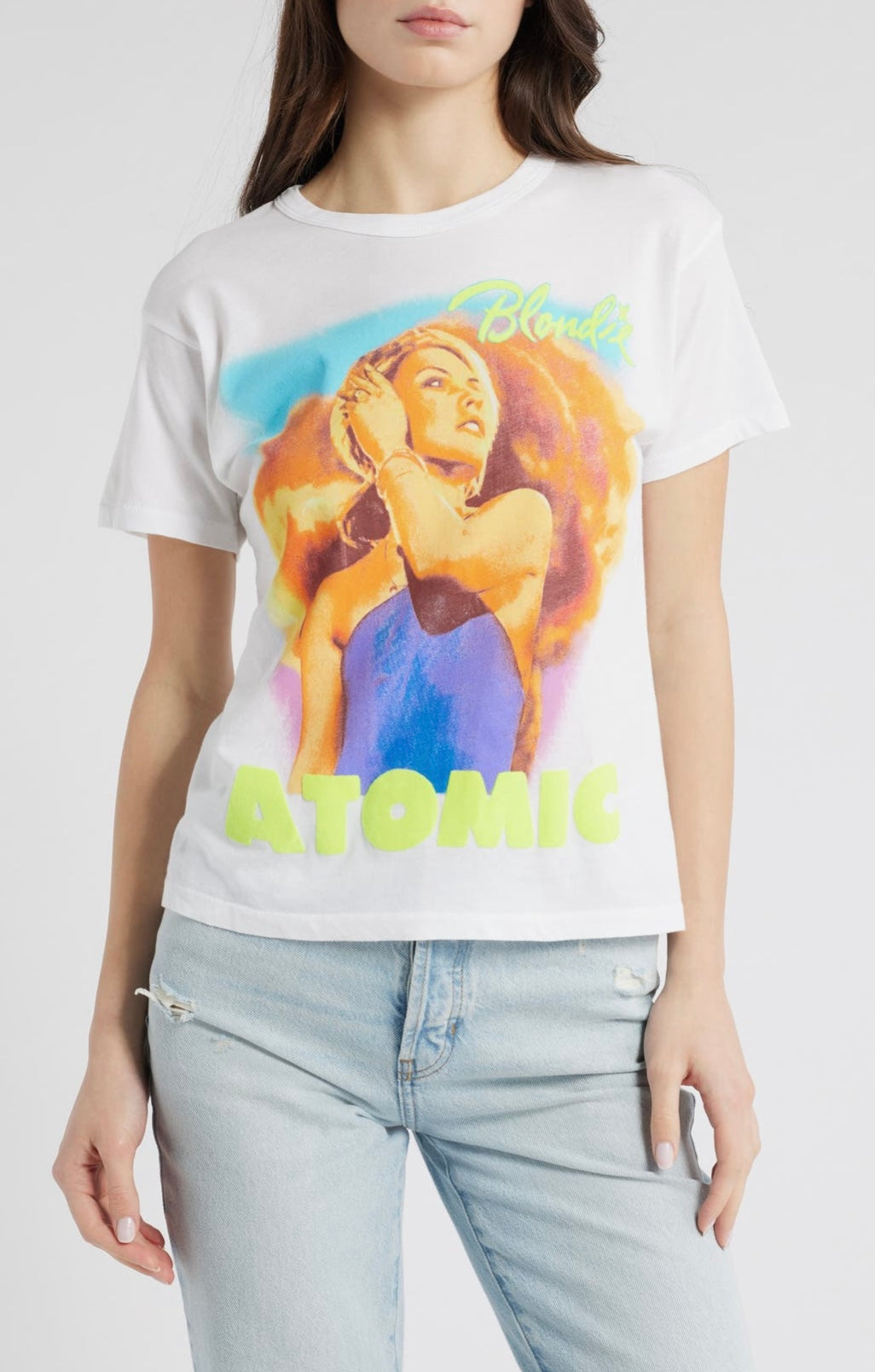 Daydreamer Blondie Atomic Ringer Tee