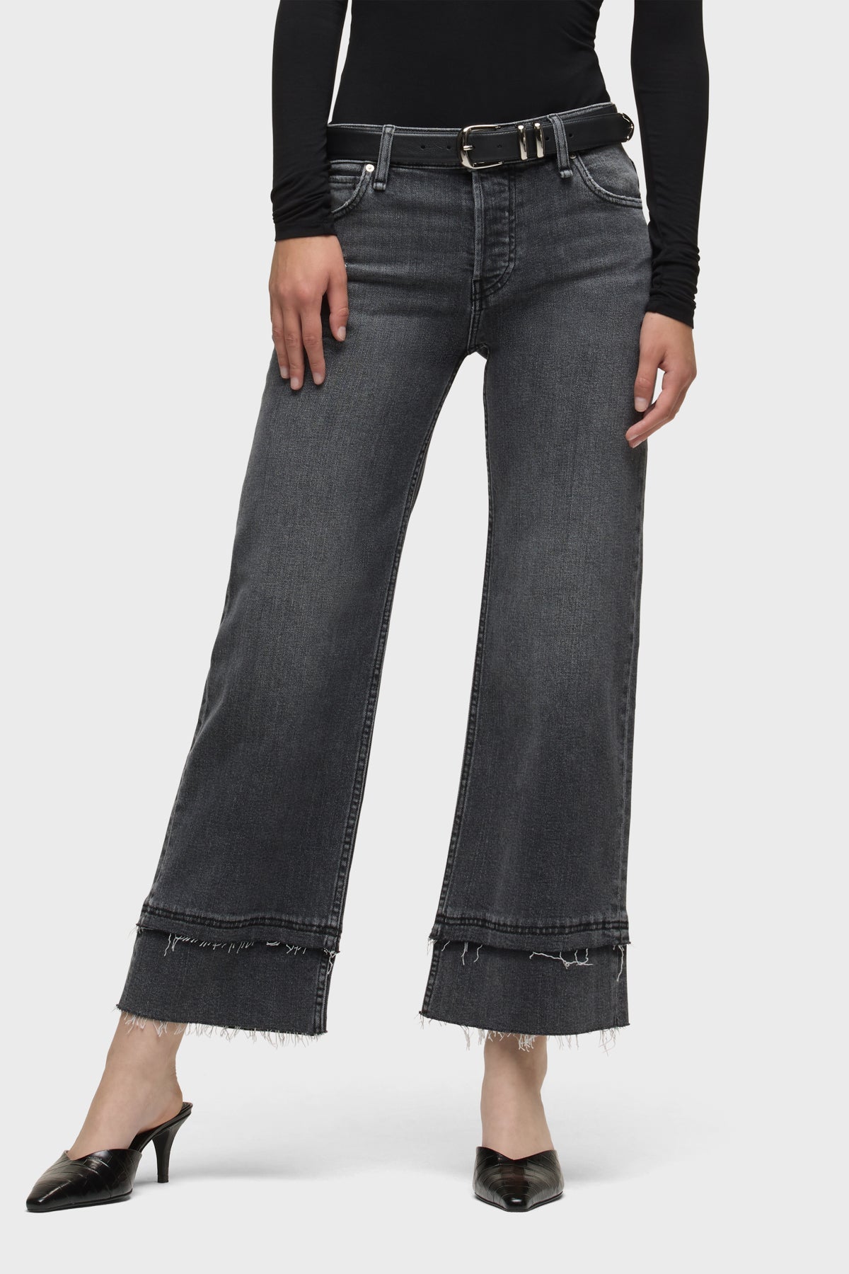 Rosie High-Rise Wide Leg Ankle
