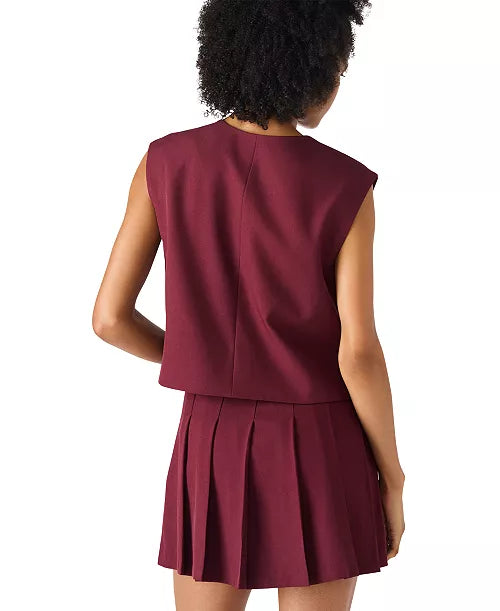 Alessa Sleeveless Crewneck Top