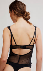 Fiona Black Bodysuit
