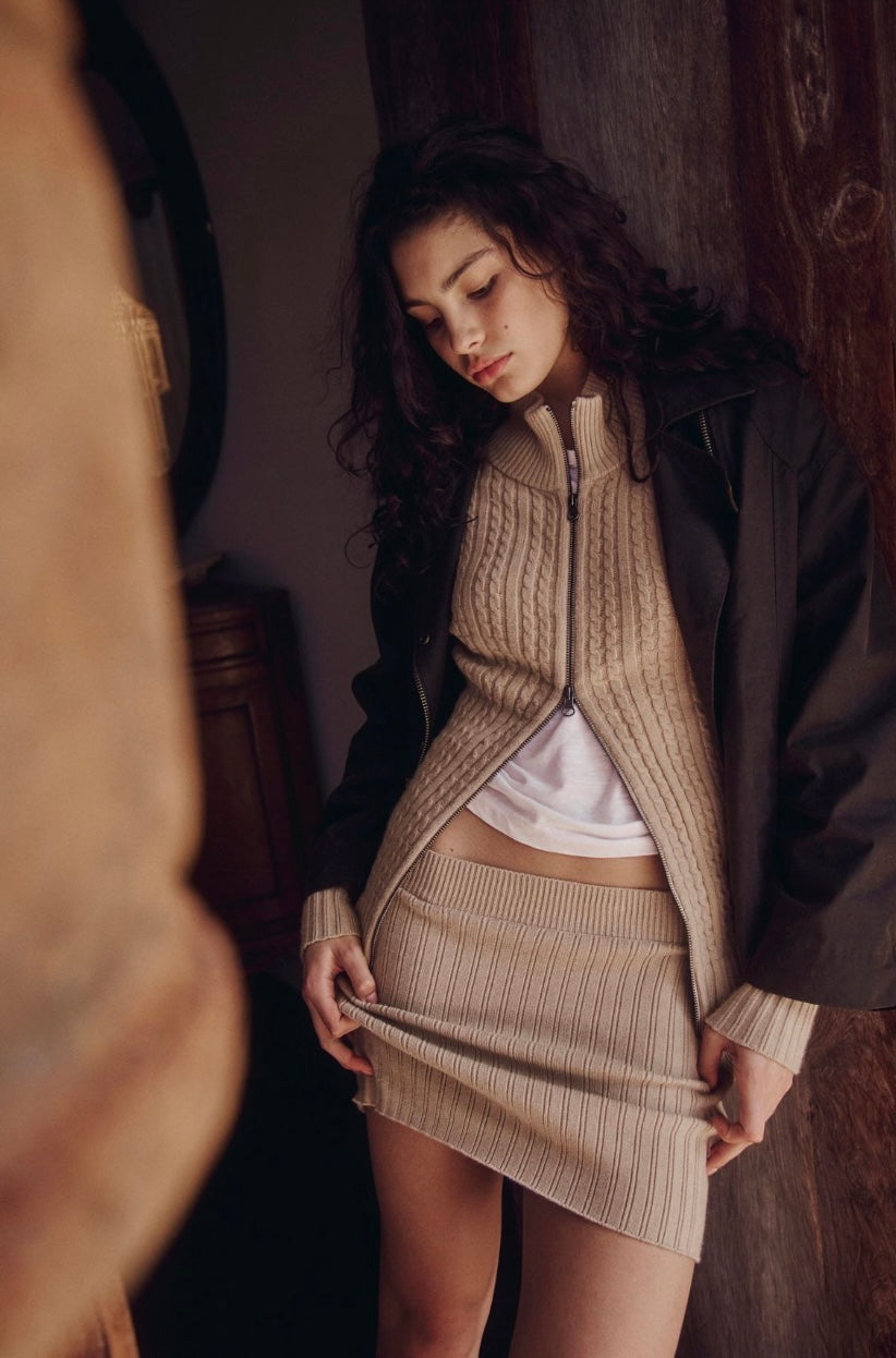 Eliza Mini Skirt Sweater Set