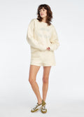The Favorite Daughter Embroidery Sweat Short