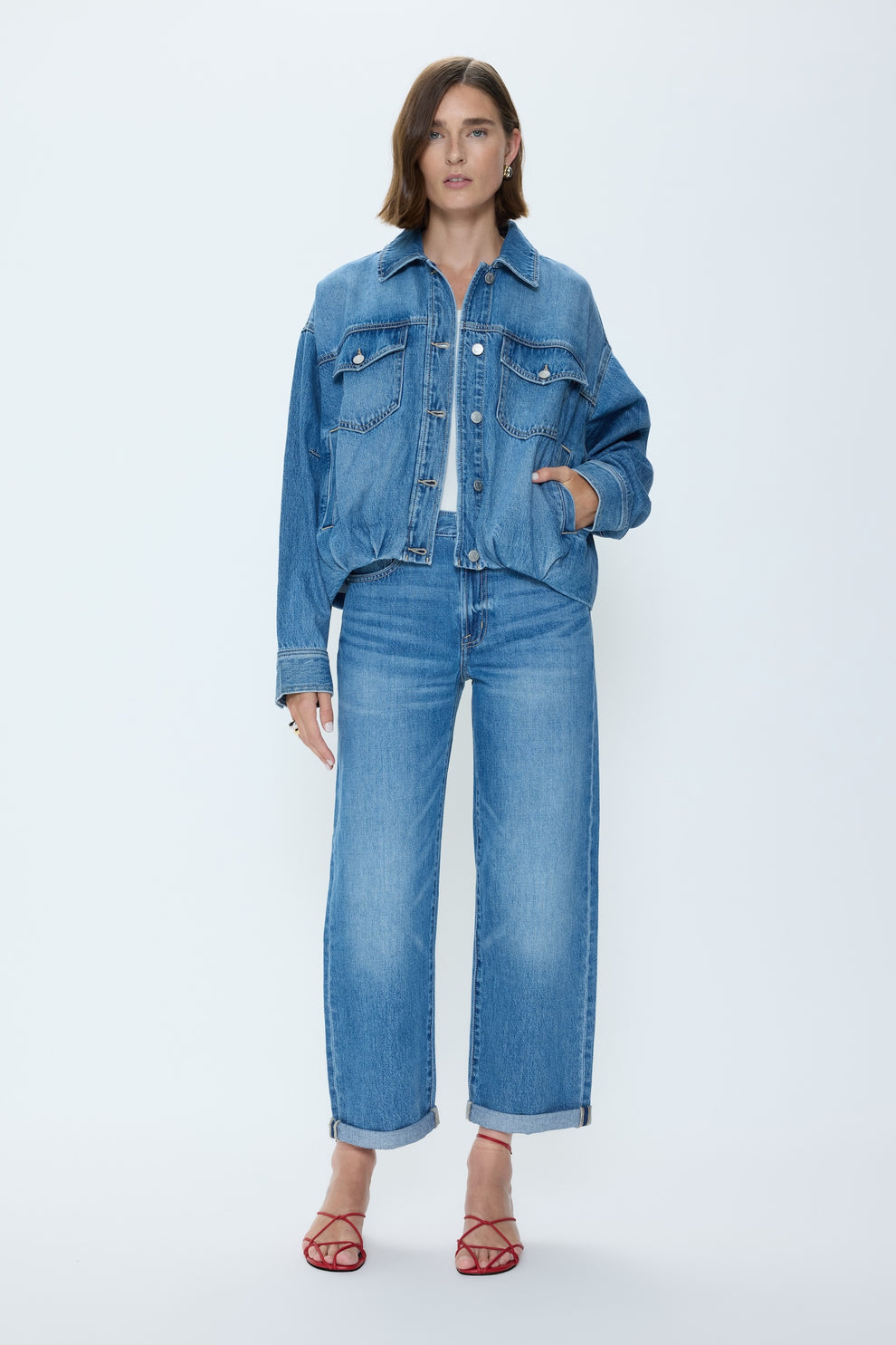 Bibi Blouson Trucker Jacket