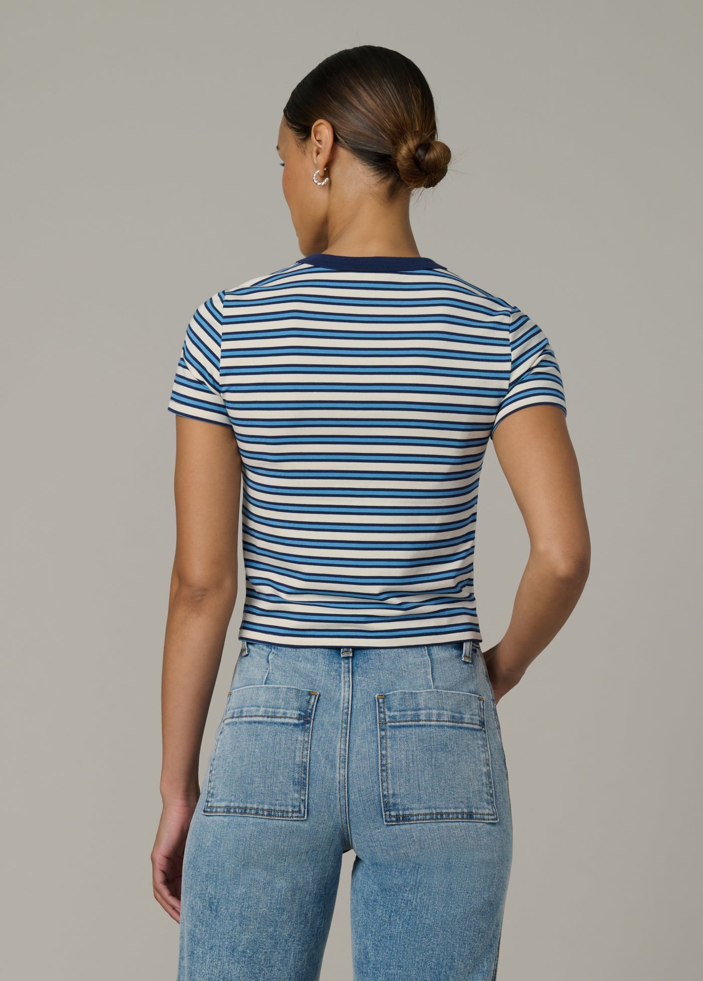 Joes Baby Tee-Stripe