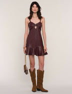 Lennon Faux Leather Dress