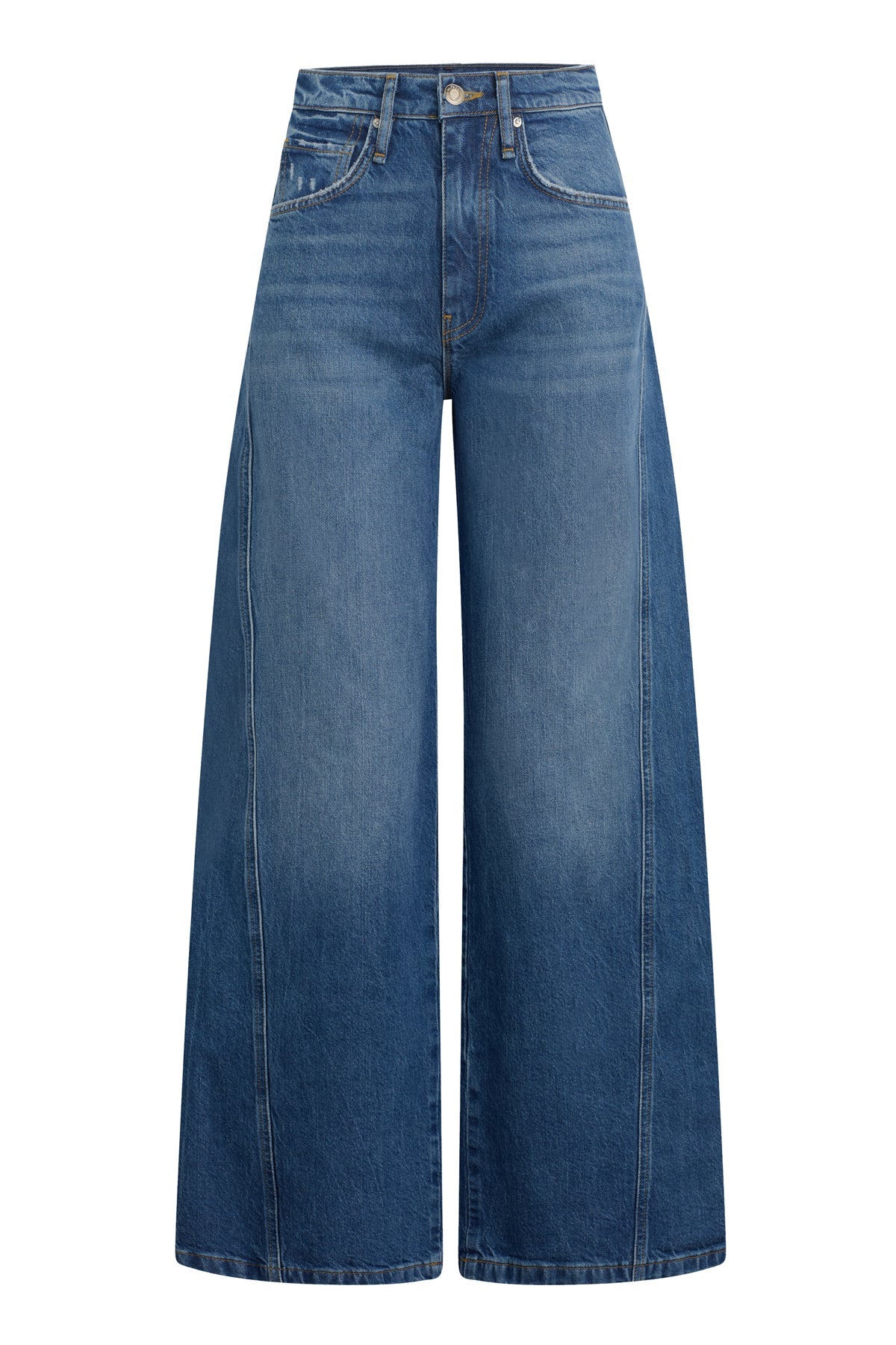 James High-Rise Wide Leg Jean with Seaming