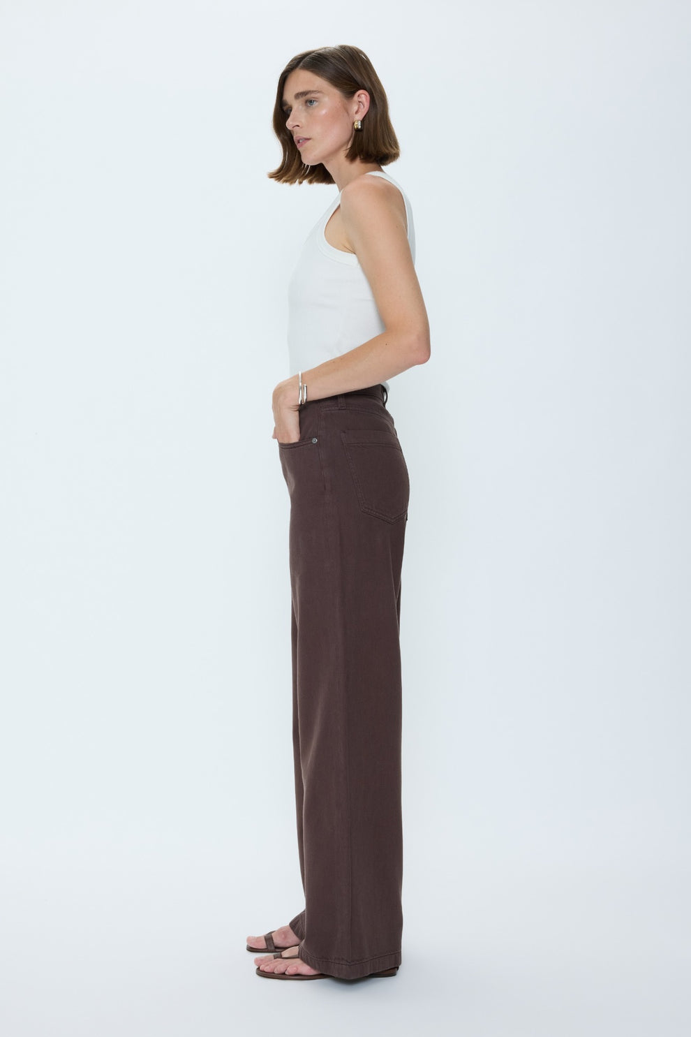 Jadyn Low Slung Palazzo Jean