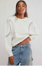 Love Lace Sweatshirt