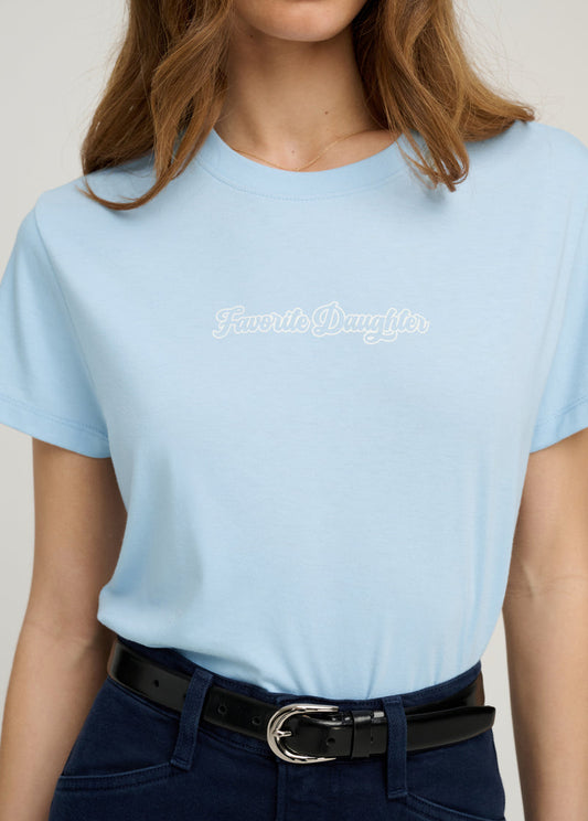 Favorite Daughter Cropped Varsity Tee