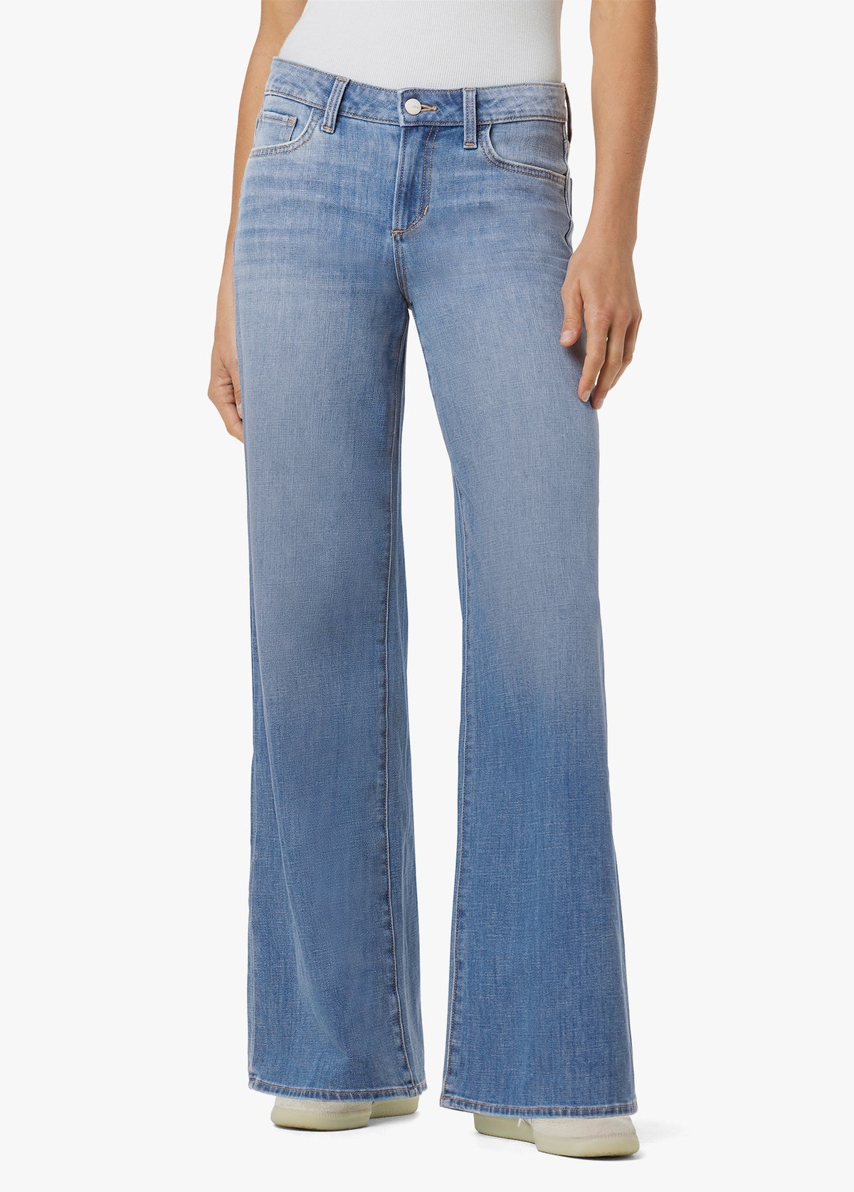 Joes Lou Lou Low-Rise Wide Leg Denim