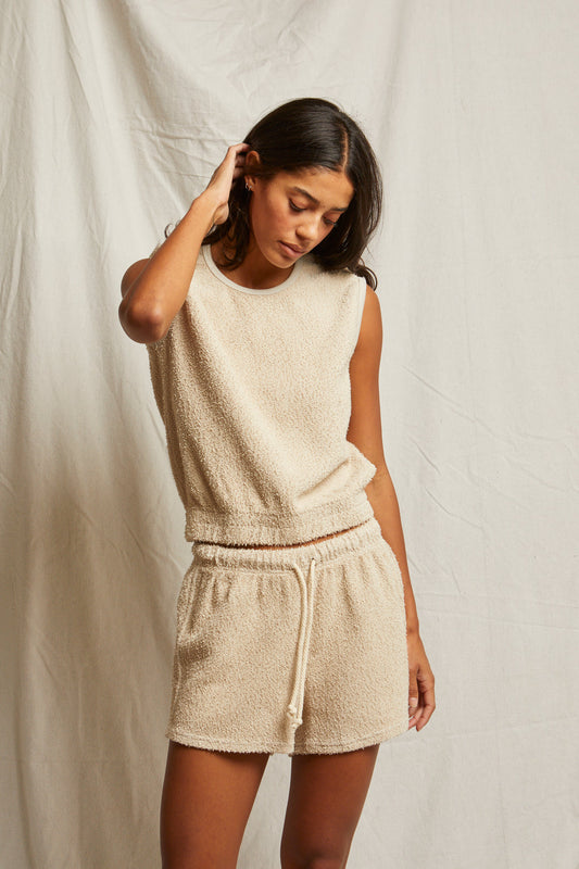 Perfect White Tee Carli Summer Boucle Tank
