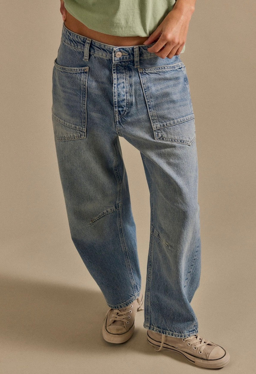 We The Free Minimalist Moxie Barrel Jeans