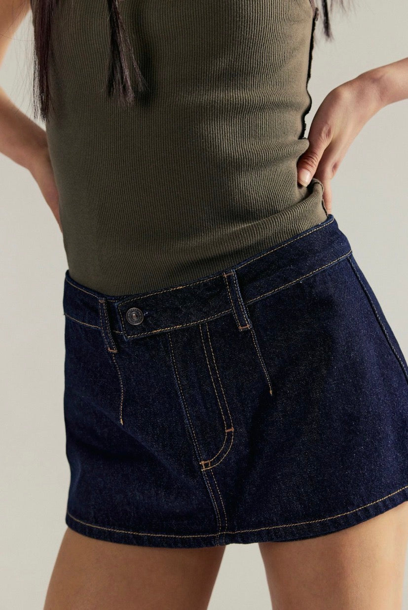 We The Free Gallivanting Skort In Rinse