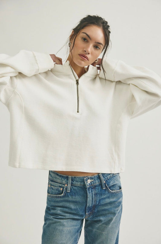 We The Free Celeste Quarter Zip