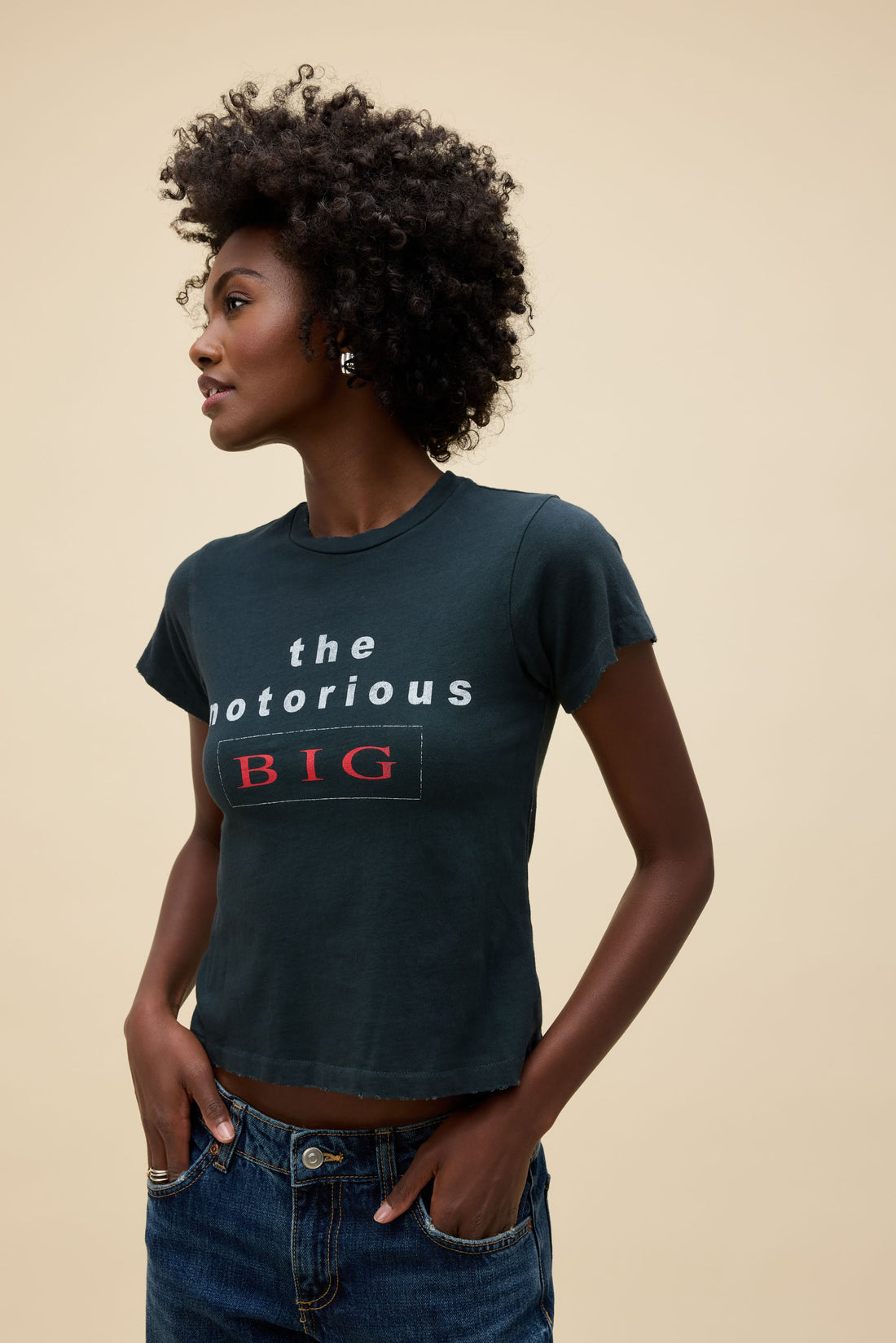 Notorious B.I.G. Stacked Vintage Tee