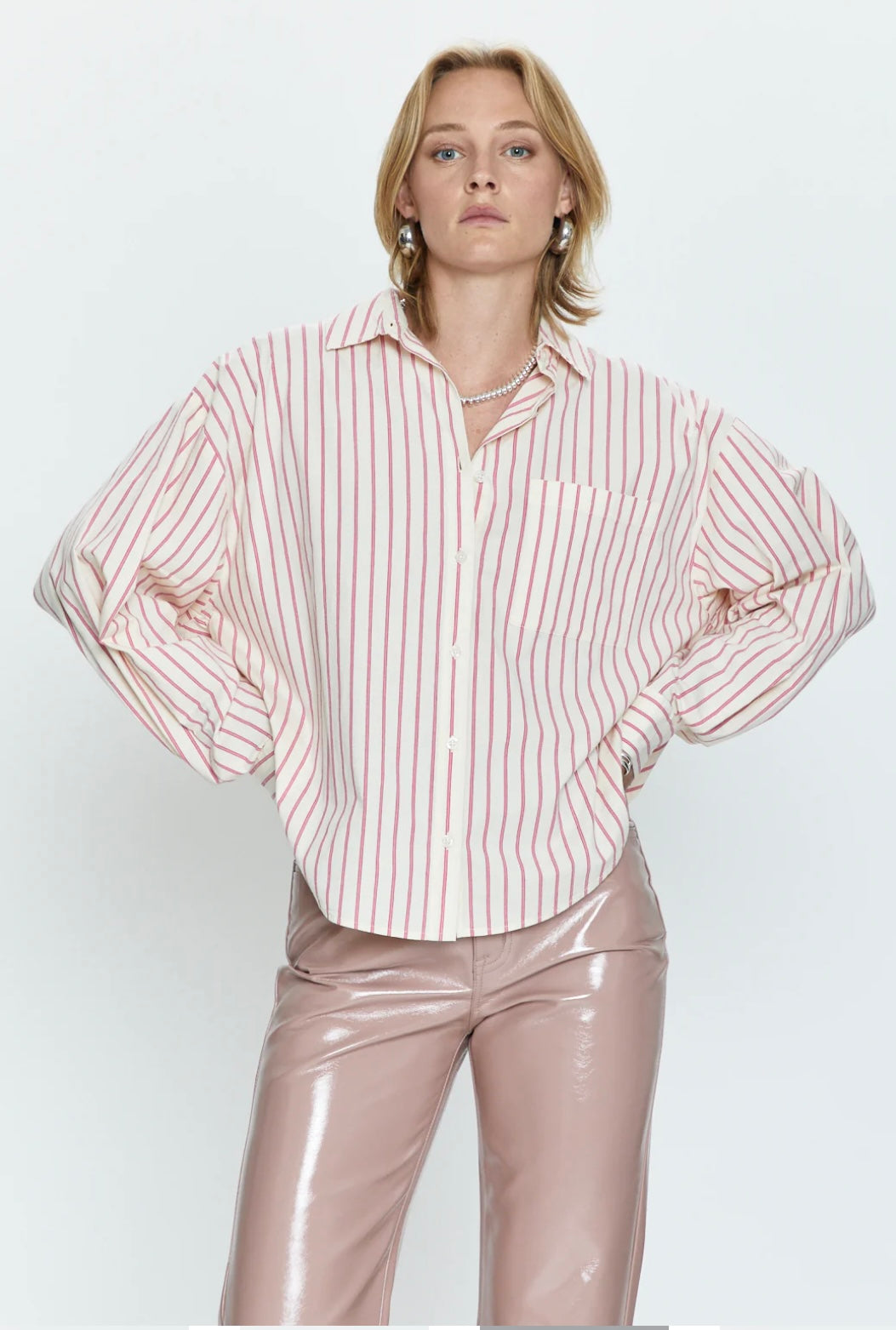 Sloane Oversized Button Down Shirt