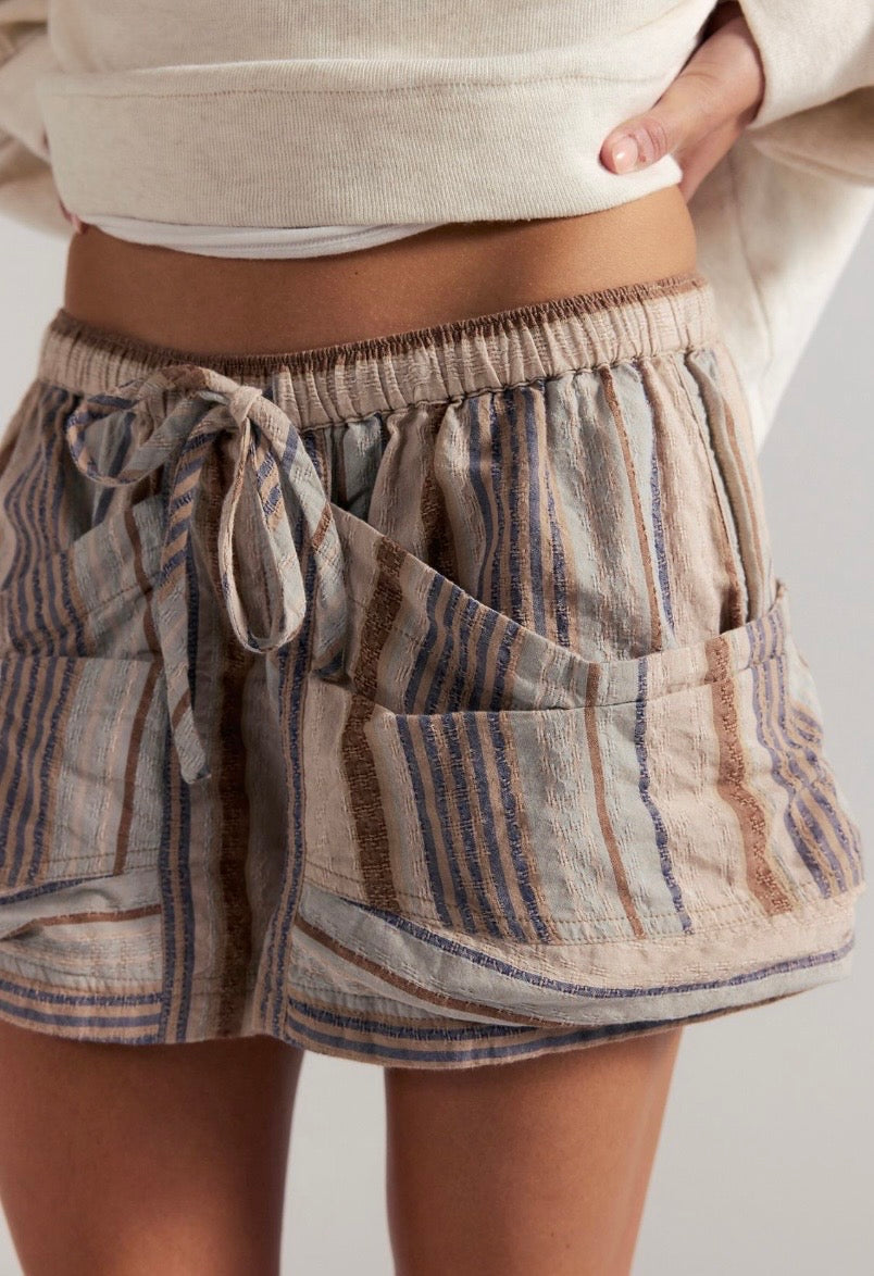 Good Fortune Stripe Shorts
