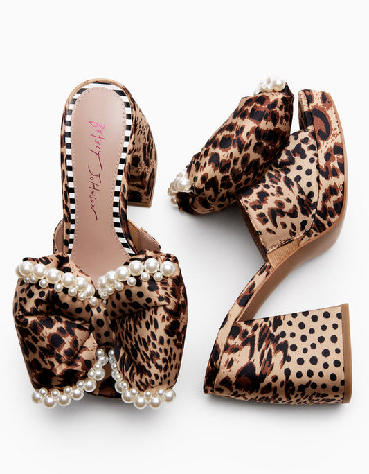 Maccie Leopard Platform Sandal