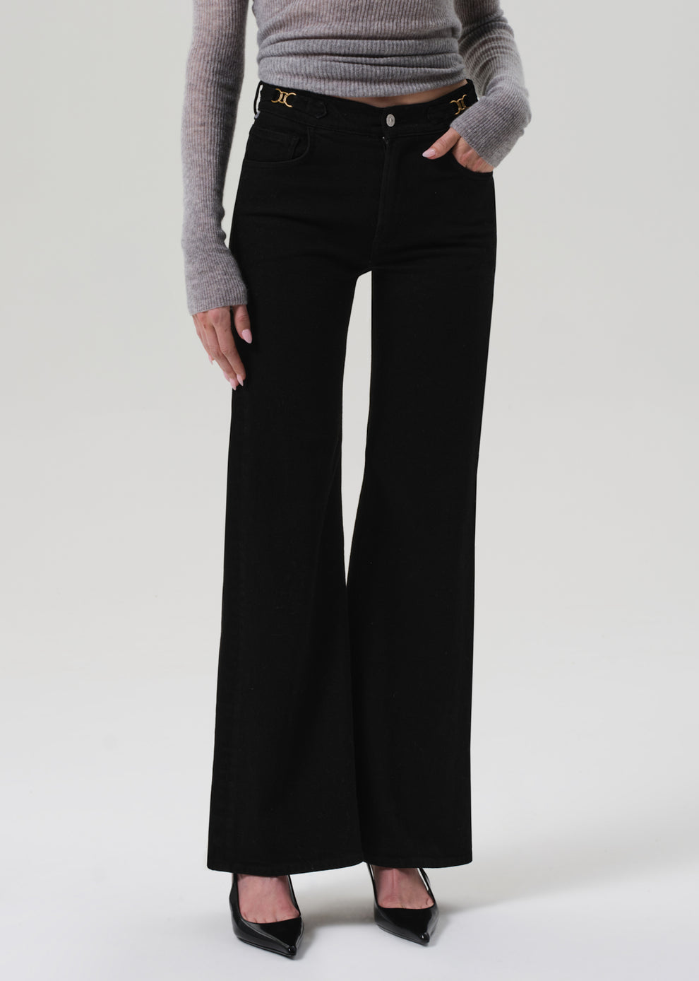 Kimberly Flare With Horsebit