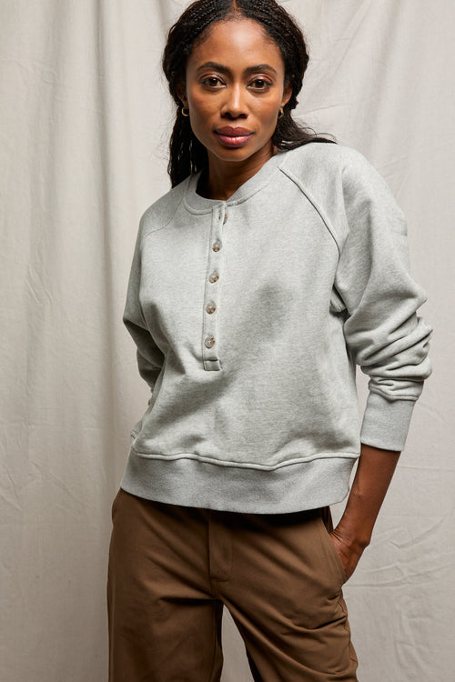 Bowen Button Down Sweatshirt
