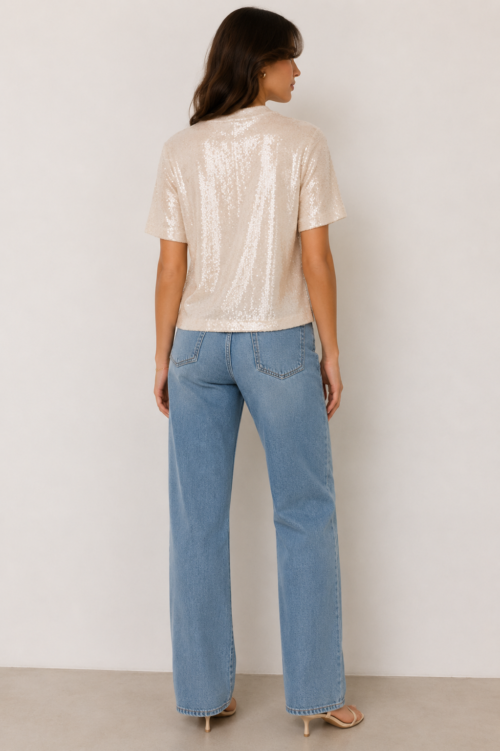 Logan Sequin Top