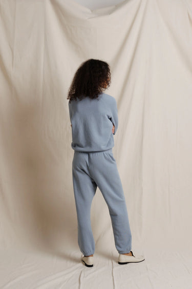 Alexi French Terry LS Crewneck-Turbulence Speckled