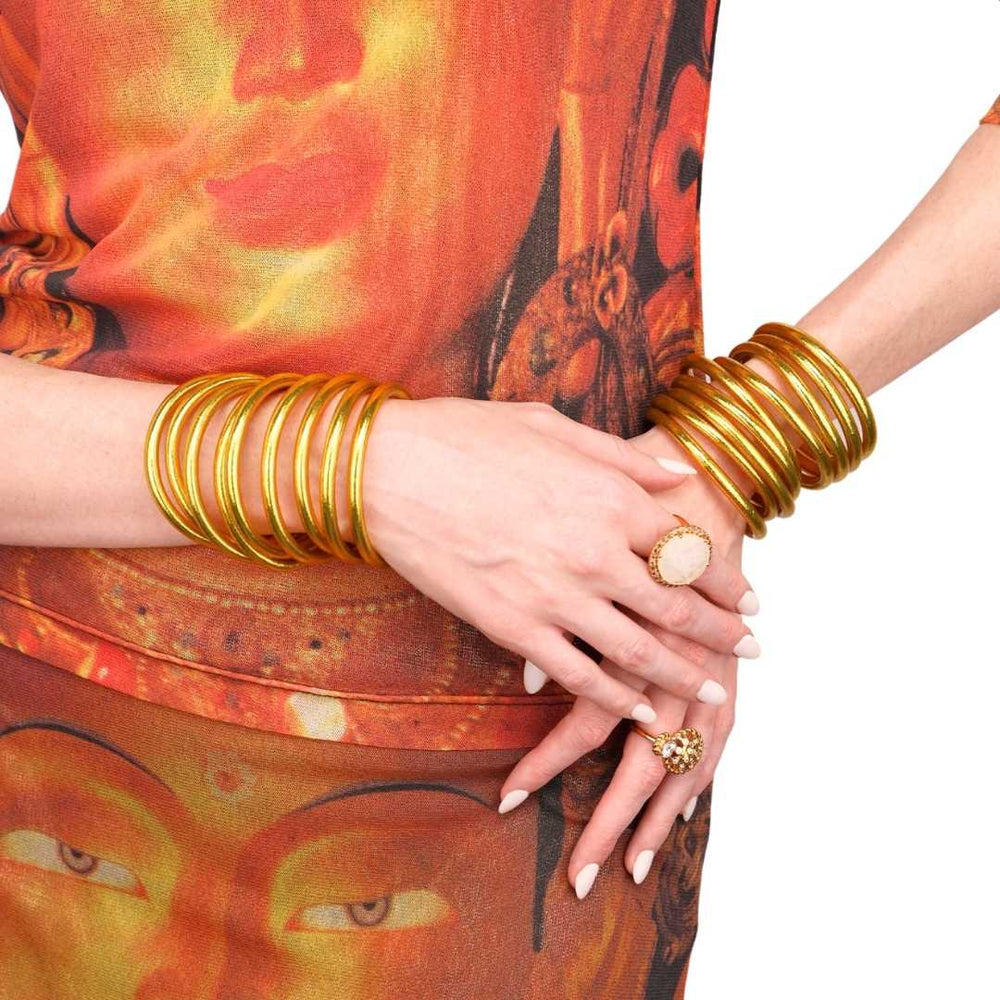 BuDhaGirl Gold All Weather Bangles