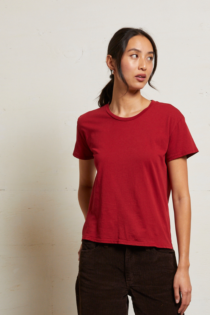 The Harley Perfect White Tee-Maple