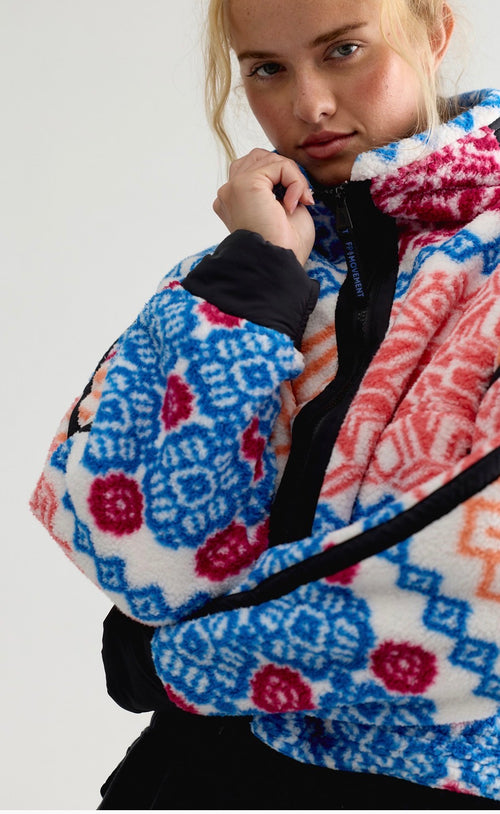 Mountain High Winter Park Printed Fleece Jacket
