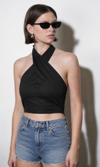 Melody Cotton Halter Top