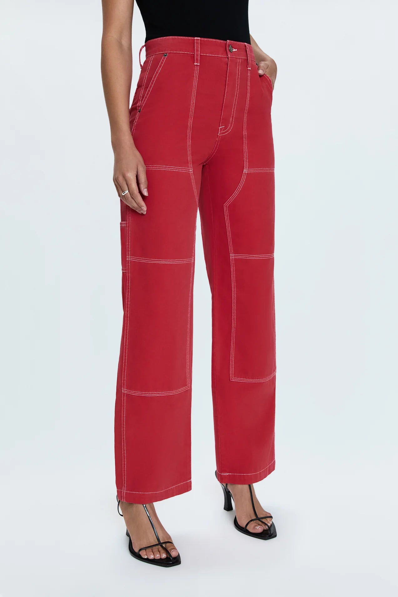 Pistola Grady Carpenter Pant-Rouge