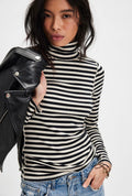Good Good Stripe Turtleneck