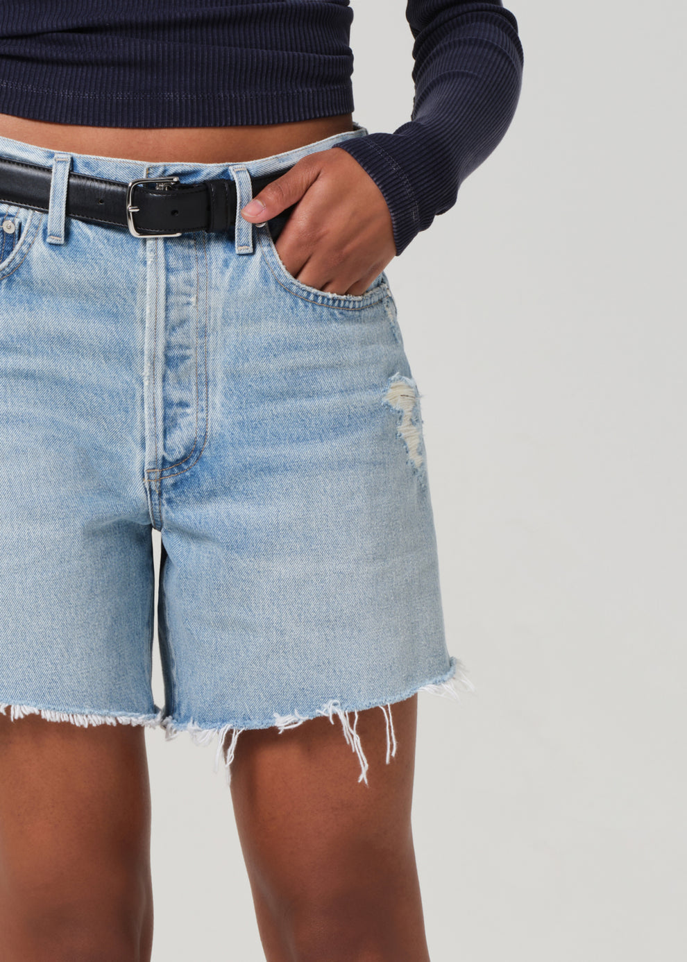 Marlow Long Vintage Short-Raleigh